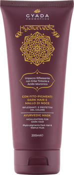 Gyada Cosmetics Hyalurvedic Farbglanz-Haarpackung Dark Hair (200ml)