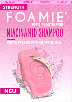 Foamie Festes Shampoo Strength mit Niacinamiden (80 g)