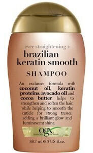 OGX Brazilian Keratin Smooth Shampoo (88ml)