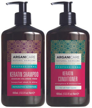 Arganicare Keratin Total Repair & Strong Hair Kit (2pcs)