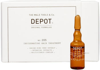 Depot 205 Invigorating Hair Treatment (10 x 5ml)