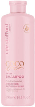 Lee Stafford CoCo LoCo Agave Shampoo für tägliches Waschen für glänzendes und geschmeidiges Haar (500ml)