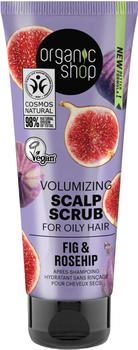 Organic Shop Volumizing Scalp Scrub Fig & Rosehip (75 ml)