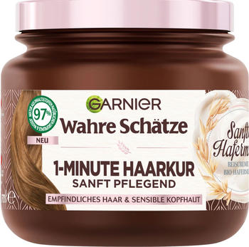 Garnier Wahre Schätze 1-Minute Haarkur Sanfte Hafermilch (340ml)