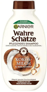 Garnier Wahre Schätze Kokosmilch & Macadamia Pflegendes Shampoo (250ml)