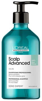 L'Oréal Professionnel Scalp Advanced Anti-Oiliness Dermo-Purifier Shampoo (500ml)