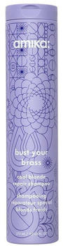 Amika Bust Your Brass Cool Blonde Repair Shampoo (275ml)