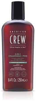American Crew 3in1 Chamomile & Pine Shampoo, Conditioner & Body Wash (250ml)
