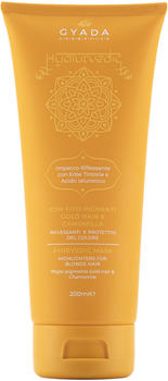 Gyada Cosmetics Hyalurvedic Farbglanz-Haarpackung Gold Hair (200ml)