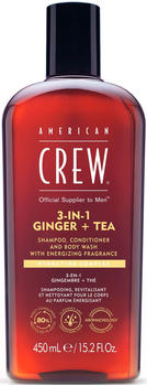 American Crew 3-in-1 Ginger + Tea Shampoo (450ml)