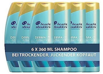 Head & Shoulders DermaXPro Hydra Anti-Schuppen Shampoo (6 x 360ml)