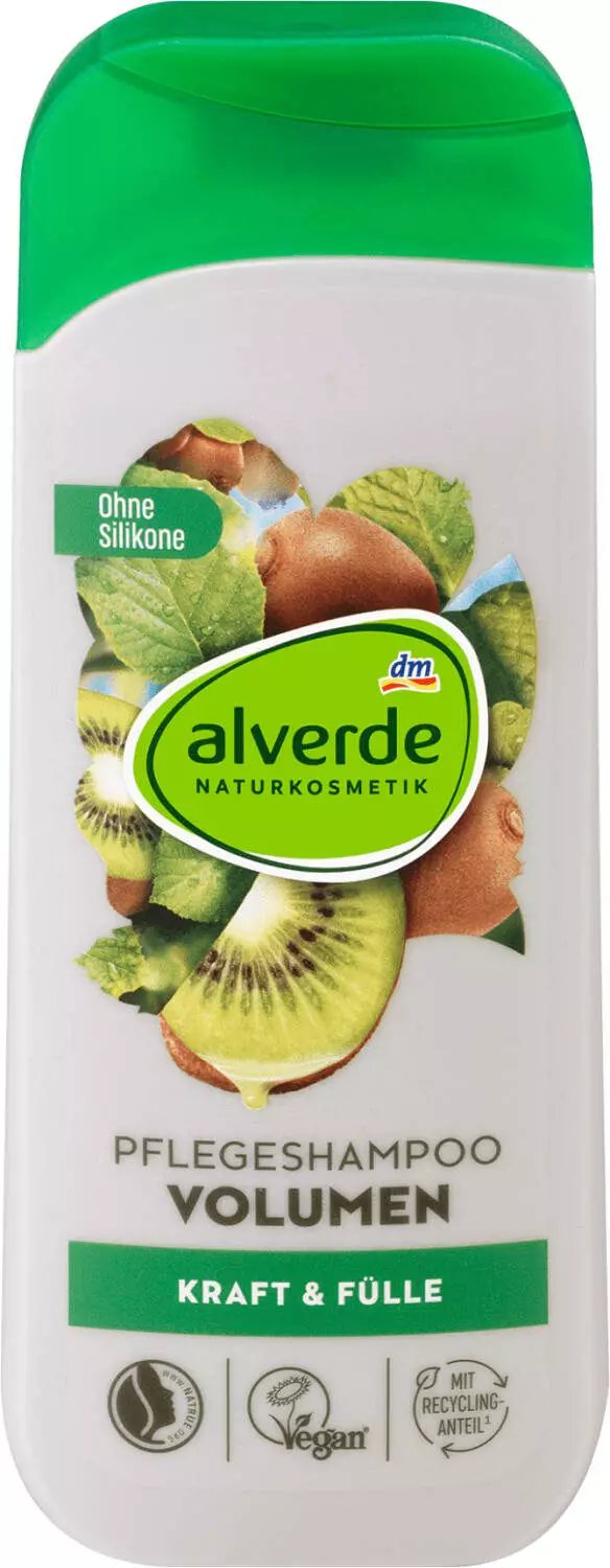 Volumen Shampoo Kamille-Kiwi Für Feines Haar – 200ml, Mit Bio-Extrakten