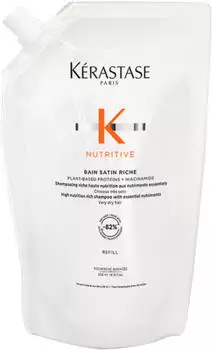 K&eacute;rastase Nutritive Bain Satin Riche Refill (500ml)