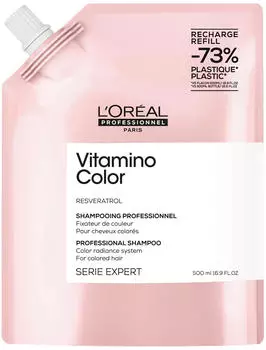 L'Or&eacute;al S&eacute;rie Expert Vitamino Color Resveratrol Shampoo Refill (500ml)