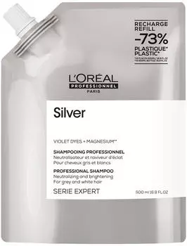 L'Or&eacute;al Professionnel Serie Expert Silver Shampoo Refill (500ml)