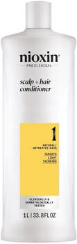 Nioxin System 1 Natural Hair Progressed Thinning Scalp Therapy Revitalising Conditioner (1000 ml)