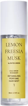 Rated Green Detangling Perfume Hair Mist 1 Lemon-Freesia-Musk 80 ml