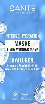 Sante SANTE Intense Hydration 1 Min Wonder Mask - 20 g