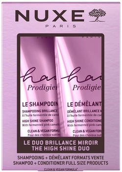 NUXE Hair Prodigieux Duo (High Shine Shampoo 200 ml + High Shine Conditioner 200 ml)