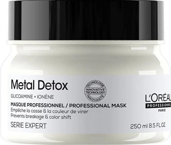 L'Or&eacute;al L&rsquo;Or&eacute;al Professionnel Serie Expert Metal Detox deep nourishing mask for damaged and colour-treated hair 150 ml