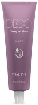 Vitality's DECO Sweety hair bleach Deconolante in Crema con Complex Oil 150ml