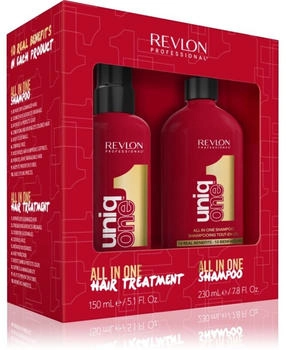 Revlon Professional Uniq One Shampoo and Regenerating Treatment Set for Hair (2x)