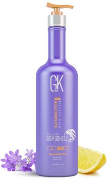 GK Hair Silver Bombshell Shampoo for Blonde Hair Anti-Brass (710 ml)