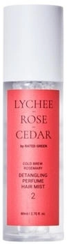 Rated Green Lychee Rose Cedar Hair Detangling Mist (80 ml)