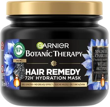 Garnier Botanic Therapy Carbone Attivo e Olio di cumino nero maschera per capelli 340 ml