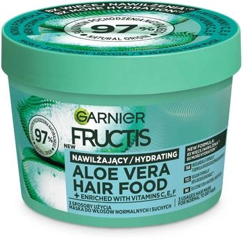 Garnier Fructis Hair Food Aloe Maschera Idratante per Capelli 400 ml 400 ml