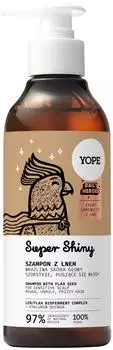 YOPE DAILY HEROES SUPER SHINY Shampoo With Linen 300 ml