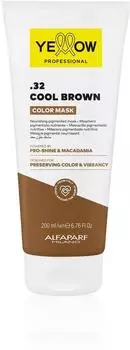 Yellow Professional Color Care refresh farbauffrischende Mask cool brown .32 200ml