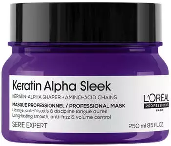 L'Or&eacute;al Serie Expert Keratin Alpha Sleek Maske 250ml
