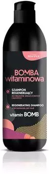 Joanna Vitamin Bomb Regenerating Shampoo for Dry and Damaged Hair (500 ml)