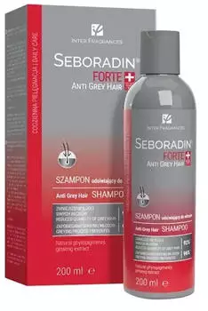 Seboradin Forte Anti Grey Hair Toning for Women and Men Against Grey Hair 200 ml