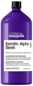 L'Or&eacute;al Serie Expert Keratin Alpha Sleek Shampoo 1500ml