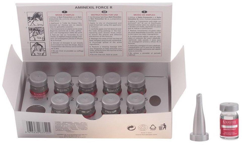 KÉRASTASE Specifique Aminexil Force R 10 x 6 ml Test TOP Angebote ab 37,20  € (April 2023)