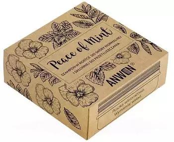 Anwen Peace of Mint Barre de shampoing (75 g)