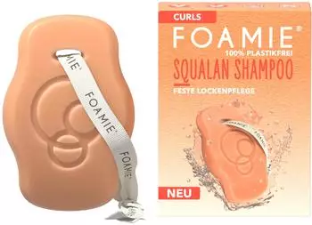Foamie Festes Shampoo Lockenpflege Squalan 80g
