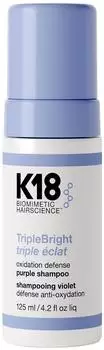 K18 TripleBright Oxidation Defense Purple Shampoo 125ml