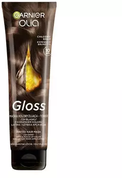 Garnier Olia Gloss Tinted Hair Mask (150ml) Cold Brown