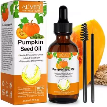 Aliver K&uuml;rbiskern&ouml;l Haar&ouml;l 60 ml