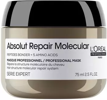 L'Or&eacute;al Absolut Repair Molecular Repair with Bonders & Amino Acids Mini Haarmaske 75 ml