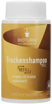 Bioturm Trockenshampoo hell - Refill 20 g