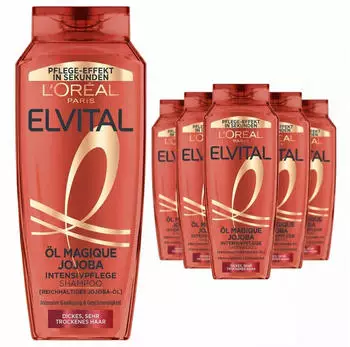 L'Or&eacute;al Elvital &Ouml;l Magique Jojoba Shampoo (6 x 300 ml)
