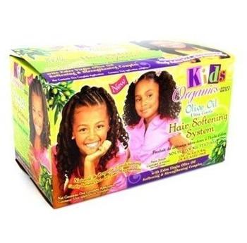 Africas Best Kids Organics Olive Oil Ultra Gentle Hair Softening System