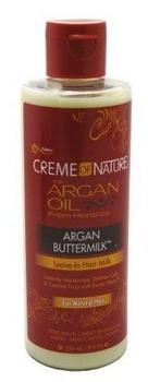 Creme of Nature Argan Oil From Morocco Argan Butter Milk Leave in Milk 236ml