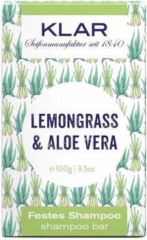 KLAR Seifen Festes Shampoo Lemongrass & Aloe Vera (100 g)