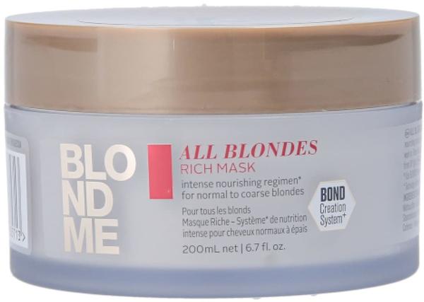 Schwarzkopf Blondme All Blondes Rich Mask (200 ml)