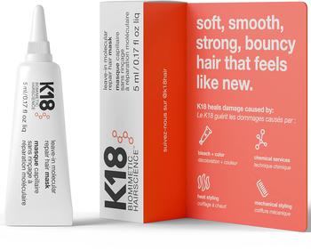 K18 Leave-In Molecular Repair Hair Mask (5 ml)